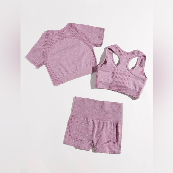 Pink Workout Set - Picture 1 of 2